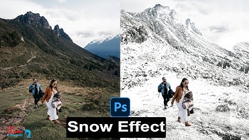 Snow Effect in Photoshop | How to Create Winter Effect in Photoshop