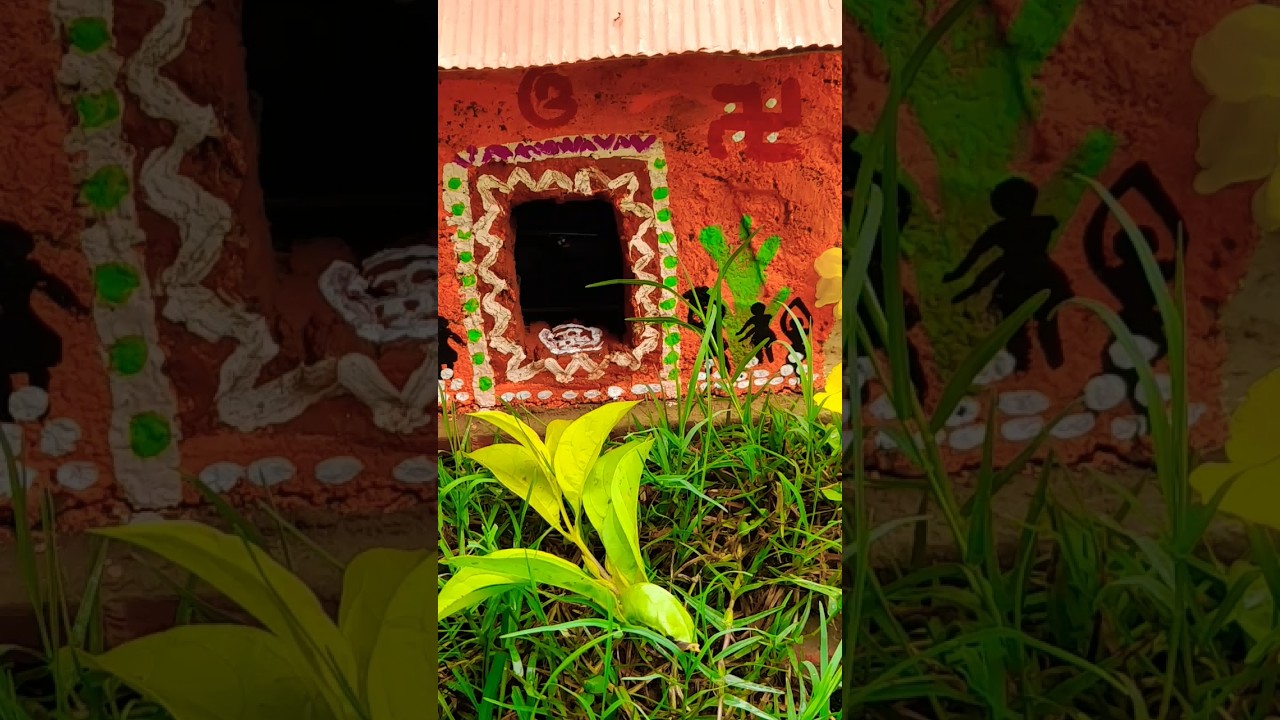 REAL LOOKING MUD HOUSE FOR SCHOOL PROJECT USING CARDBOARD AND SOIL @Devjani Arts&Crafts 