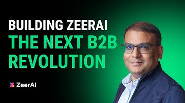 Santosh Sharan: From ZoomInfo to ZeerAI