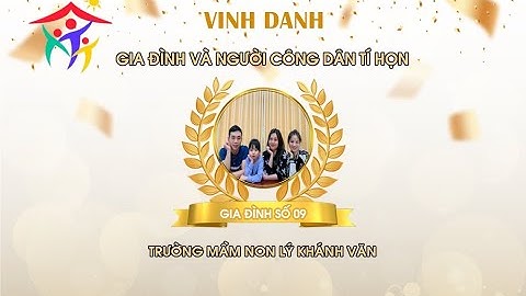 Phần chào hỏi: Trường MN Lý Khánh Văn - Gia đình và người Công dân Tí hon thành phố Từ Sơn 2023