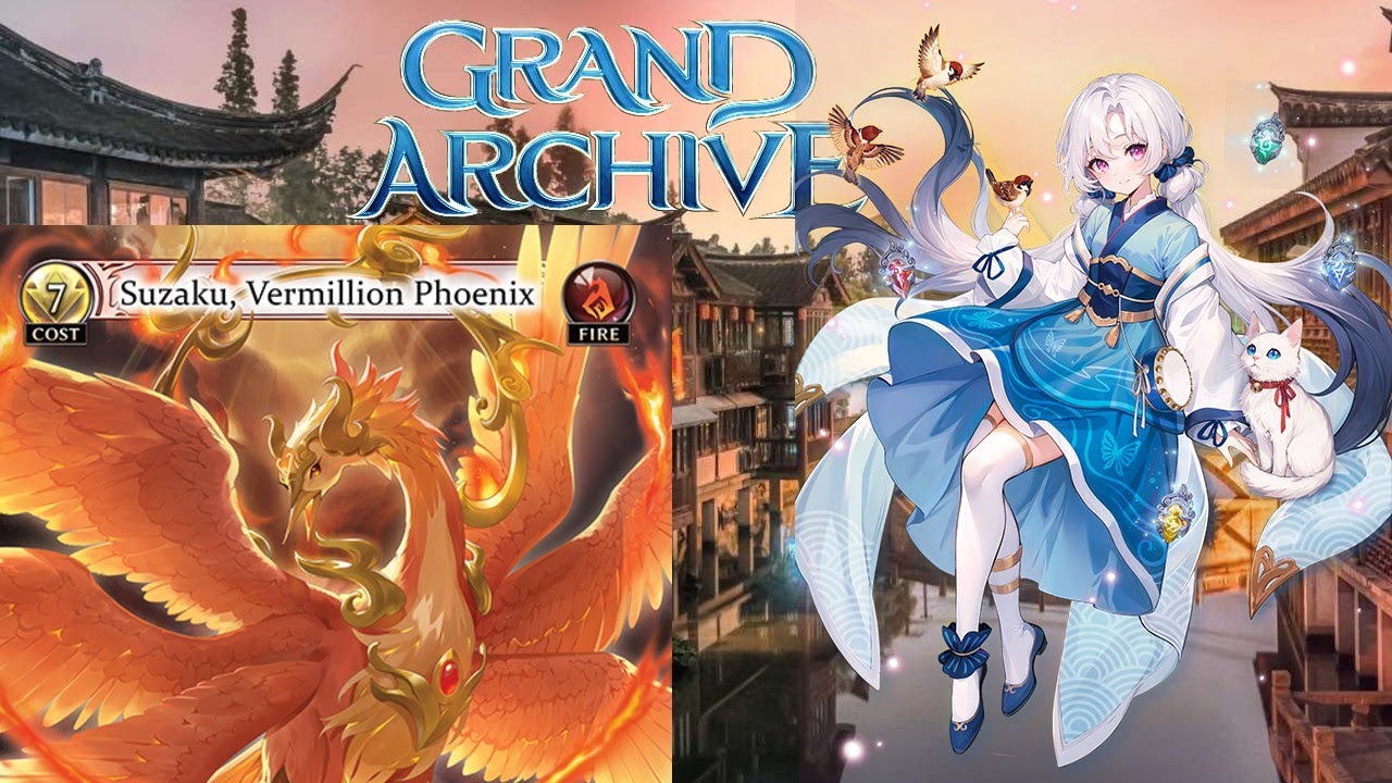 Grand Archive – Fire Suzaku Deck Tech - YouTube