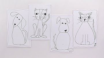 PREVIEW: How to Draw Dogs and Cats - with Barb Owen - HTGC Member Class s03e06
