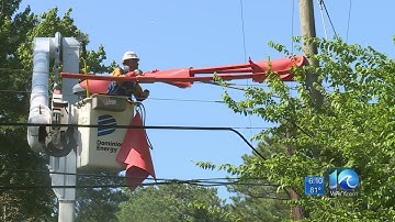 Dominion crews working to restore power after Dorian
