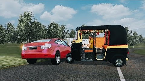 Auto rickshaw Mod In Bus Simulator Indonesia - Bussid Car Mod -  Car Games 3D - Bussid