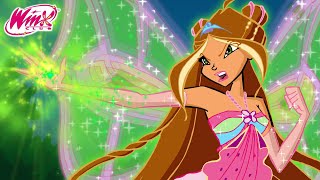 Winx Club  Flora's power: all her flower SPELLS