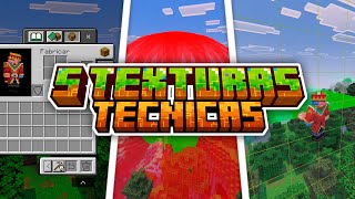✅ 5 TEXTURAS UTILES para COMENZAR MINECRAFT TECNICO | MINECRAFT BEDROCK 1.21.90!