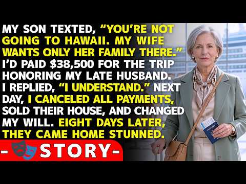 My Son Texted: "Mom, You're Not Going To Hawaii. This Trip Is Only For My Wife's Family." |Stories