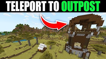 How To Teleport To Pillager Outpost In Minecraft - Easy Guide