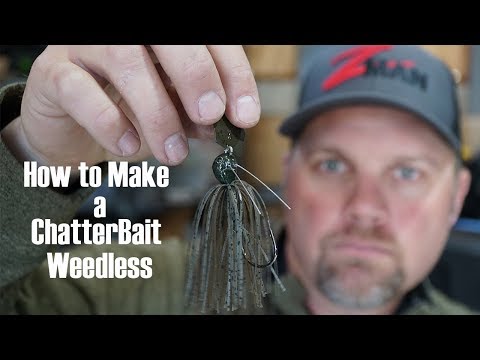 How to Make a Weedless Jack Hammer ChatterBait 