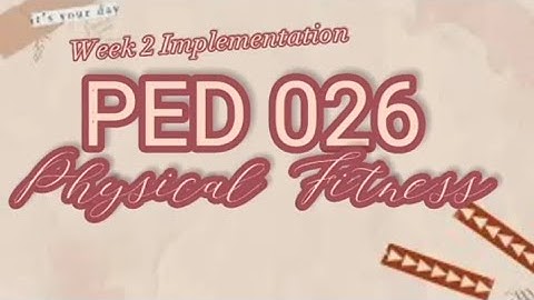 PED 026: Module 4 Week 2 Implementation