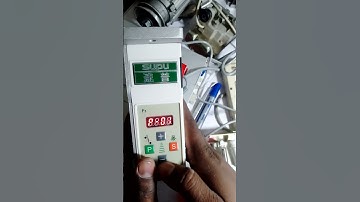 How to lock the speed of Supu servo motor control box