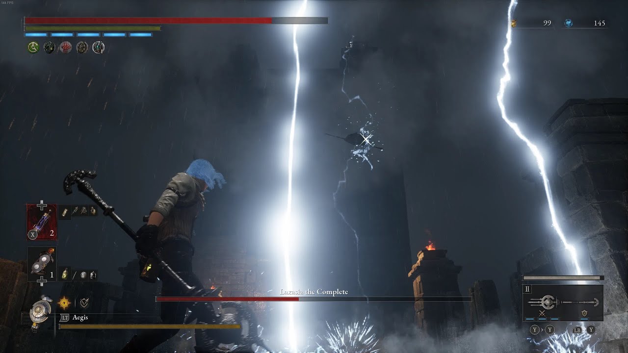 Lies of P - Laxasia the Complete Boss Fight (No summon, NG+4) - YouTube