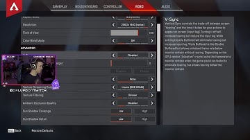 Dr Lupo Apex Legends Settings, Keybinds & Setup