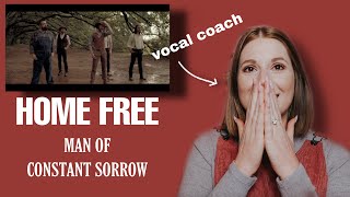 Vocal Coach reacts to Home Free "Man of constant sorrow”