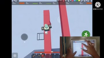 How to Bridge Properly on Mobile with handcam  ll Roblox Bedwars ll