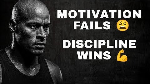 Why Motivation Fails — and Discipline Wins Every Time #DisciplineOverMotivation #NeverGiveUp