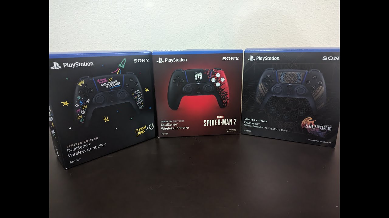 3 Özel Sürüm Dualsense + LeBron James Playstation 5 kapak kutu açilisi (Türkçe)