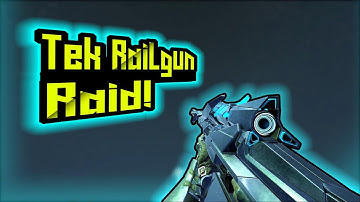 Raiding with a Tek Railgun | Hydra | Ark Official PvP