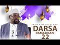 LIVE DARSA RAMADHAN 22 SHEIKH WALEED ALHAD 1447H 2026