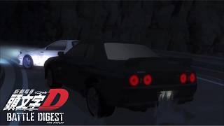 New Initial D The Movie Battle Digest | English Dub | FC3S vs R32