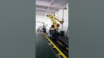 ⚙️ Robot Track Testing – EVS Linear Rail in Action#evsrobot #track #rail #factoryautomation