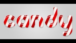 🍬How to make CANDY Text Effect in Photoshop CS6, CC | Photoshop Text Effects screenshot 4