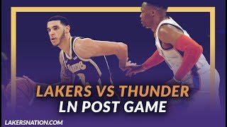 Lakers discussion: lose to thunder, kuzma injured, & another 4th
quarter collapse