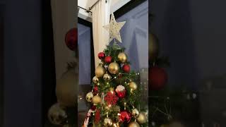 Tadaaaaa🎄🧸  #shortsmaschallenge #ChristmasUpgrade #transition #christmastree