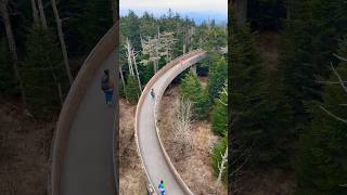 View from the top of the tower at Clingman's Dome! #gatlinburg #greatsmokymountains #smokymountains