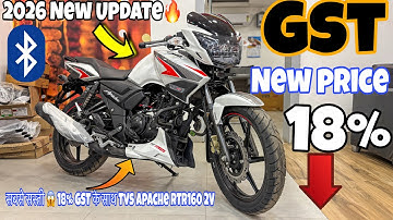 2026 TVS Apache RTR 160 2V Dual Channel ABS Racing Edition Full Review| New Update| Price & Mileage