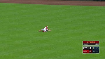 PIT@STL: Piscotty lays out to make the catch