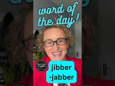 Vídeo: Jibber jabber significa?