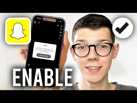 How To Allow Camera Access In Snapchat - Full Guide