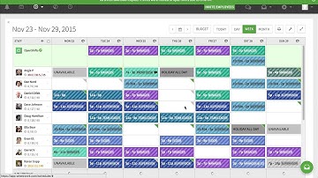 How to copy the work schedule from previous weeks