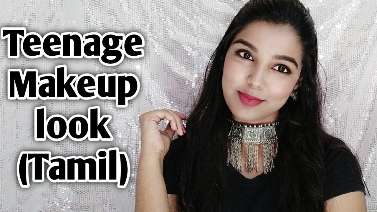 Teenage Makeup look Makeup for Beginners Basic Makeup in Tamil