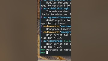 UPGRADE Arch Linux Kernel with Downgrade!