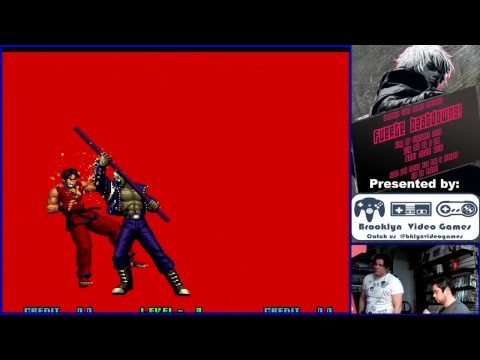 KOF2002 @ BROOKLYN VIDEO GAMES WITH TALIBANKOF , CIMUS.