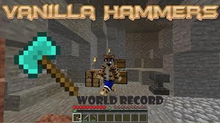 Minecraft Vanilla Hammers Datapack #6