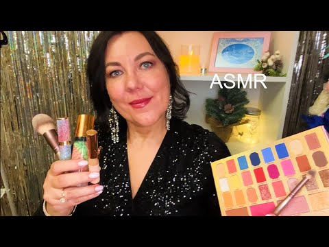 ASMR💄ВЕЧЕРНИЙ МАКИЯЖ🎨Ролевая игра(56 мин)Персональное внимание Триггеры Таппинг/ASMR MAKEUP ROLEPLAY