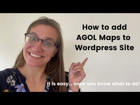 How to Embed ArcGIS Online on Wordpress