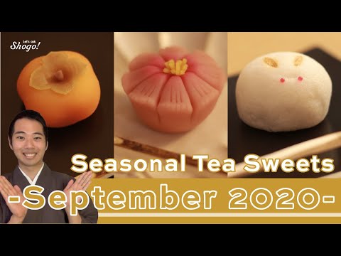 Introducing The Beautiful Confectionaries Served In Japanese Tea Ceremonies -September 2020-