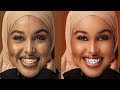 Highend skin retouching for begginer  frequency separation photoshop tutorial