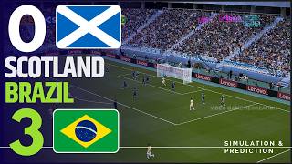 ✅ Brazil vs Scotland LIVE ⚽| World Cup 2026 | Full Match Simulation (Gameplay)