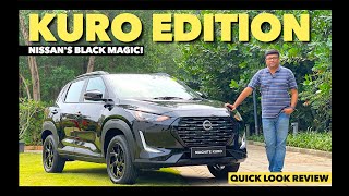 Nissan Magnite Kuro Edition-Magnite's new Variant with Black interior and Exterior |Walkaround video