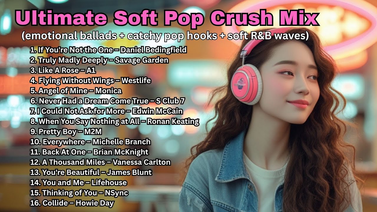 Ultimate Soft Pop Crush Mix | Daniel Bedingfield, Savage Garden, A1, Westlife... Ultimate Soft Pop Crush Mix | Daniel Bedingfield, Savage Garden, A1, Westlife...