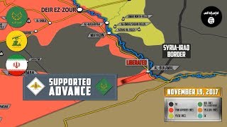 20 ноября 2017. Военная обстановка в Сирии. Сирийские силы вновь отбили последний оплот ИГИЛ. 20 ноября 2017. Военная обстановка в Сирии. Сирийские силы вновь отбили последний оплот ИГИЛ.