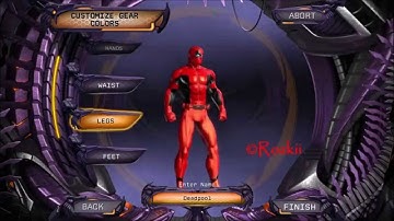 [DC Universe Online] Character creation - Deadpool