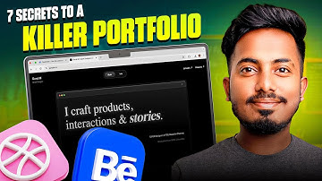 7 Secrets to a KILLER UI/UX Design Portfolio!