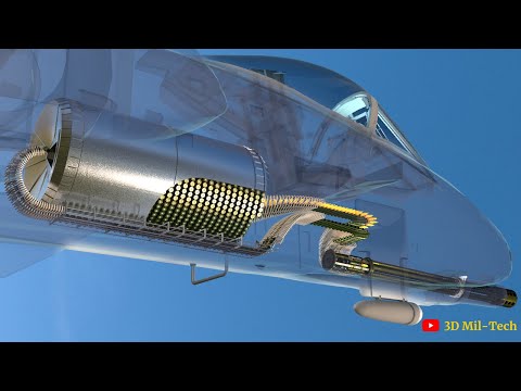 How a A-10 Warthog’s “GAU-8 Avenger” Works