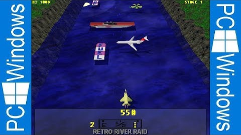 RETRO RIVER RAID (Atari/ZX Remake) PC Windows